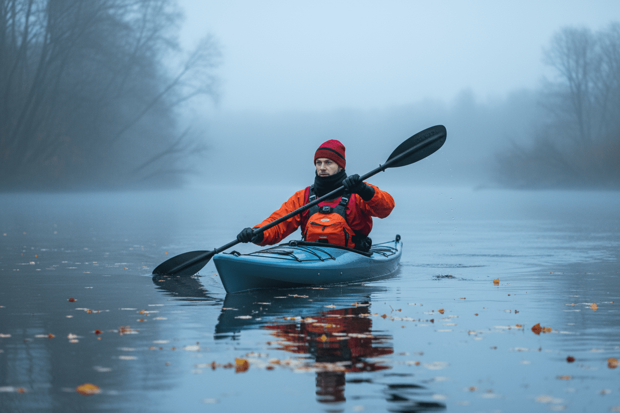 Colder Weather Paddling and Keeping Warm